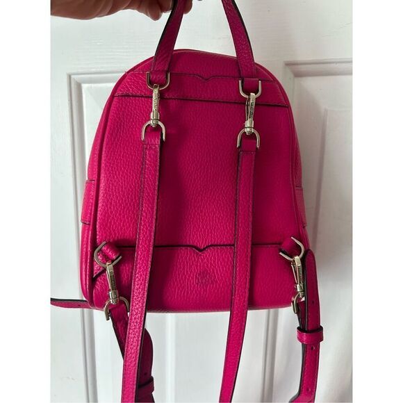 Kate spade mini backpack hot pink backpack with adjustable straps - Picture 2 of 10